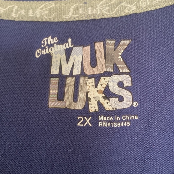 Muk Luks Pajama Set - Picture 8 of 9